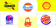 Corporate Logo flags