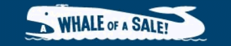 Whale of a Sale Vinyl Banner