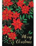 Christmas Poinsettia Banner