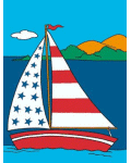 [S.S. Liberty Sailboat Banner]
