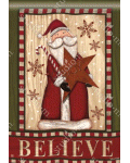 [Santa with Star Banner]