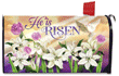 [He Is Risen Lilies Mailbox Cover]