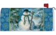 [Top Hat Snowman Mailbox Cover]