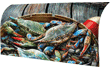 [Crab Basket Large Mailbox Cover]