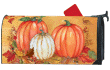 [Traditional Pumpkin Mailbox Cover]