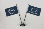 [Pennsylvania State University Desk Flag Set]