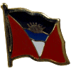 [Antigua Flag Pin]