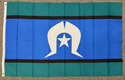 [Australia - Torres Strait Islander polyester flag]