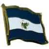 [El Salvador Flag Pin]