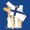 [Finland No-Tip Economy Cotton flags]