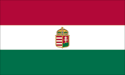 [Hungary w/Crest Flag]