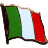 [Italy Flag Pin]