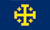 Jerusalem Cross Blue flag