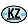 [Kazakhstan Oval Reflective Decal]