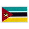 [Mozambique Flag Reflective Decal]