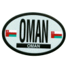 [Oman Oval Reflective Decal]