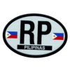 [Philippines Oval Reflective Decal]