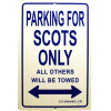 [Scotland Cross Parking Sign]