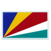 [Seychelles Flag Reflective Decal]