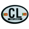 [Sri Lanka Oval Reflective Decal]
