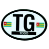 [Togo Oval Reflective Decal]
