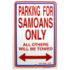 [Western Samoa Parking Sign]