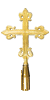 Tre-foil Cross Ornament