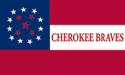 [Cherokee Braves Flag]