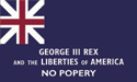 [George Rex Blue Flag]