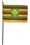 Kanaka Maoli Desk Flag