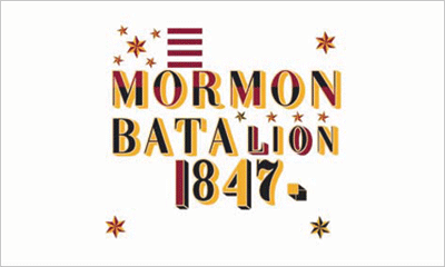 Mormon Battalion flag