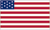 13 star Yorktown - Bauman U.S. flag