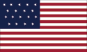 18 star / 18 stripe Baton Rouge unofficial U.S. flag