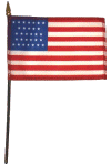 U.S. 31 Star Desk Flag