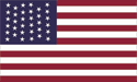 34 star Gettysburg Pattern U.S. flag
