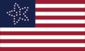 34 star Great Star U.S. flag