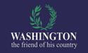 [Washington The Friend Of His Country Flag]