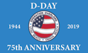 [D-Day 75th Anniversary Commemorative Flag]