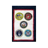 [Military 5 Logos Garden Banner]