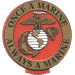[Once a Marine.. Magnet]