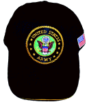 [Army Economy Velcro Strap Ball Cap]