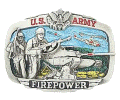 [Army Firepower Belt Buckle]