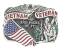 [Vietnam Veteran Belt Buckle]