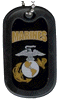 [Marine Corps Globe and Anchor Dog Tag]