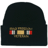 Operation Iraqi Freedom Veteran Ribbon Knit Watch Cap