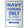 [Navy Parking Sign]