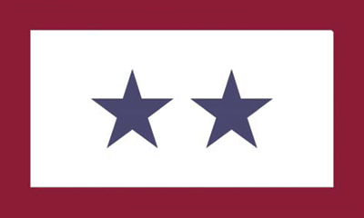 Service Star 3x5' Flag 2 Blue Star