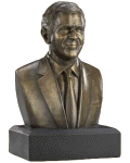[George W. Bush Bust Sculpture]