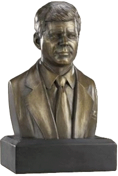 JFK Bust Sculpture