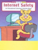 Internet Safety educational coloring book